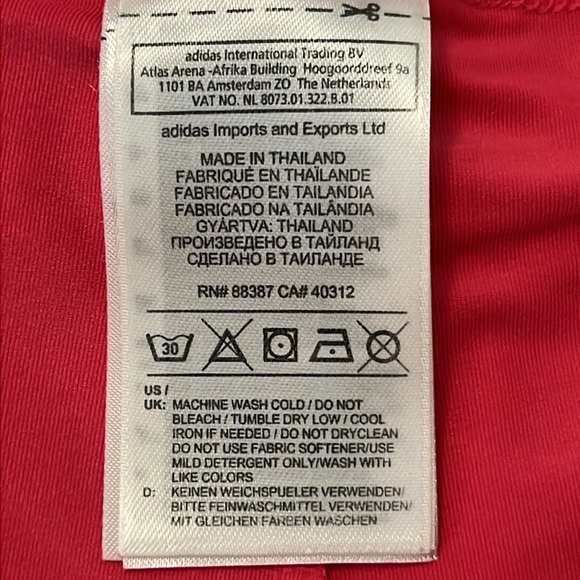 Adidas Climalite Pink and White Tennis Skort - Picture 10 of 11